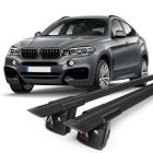 Runner R2C Black - nosič pre BMW X6, 2015-19 / (E72) - Integrované strešné lyžiny