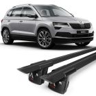 Runner R1B Black - nosič pre SKODA Karoq, 2017- / Strešné lyžiny